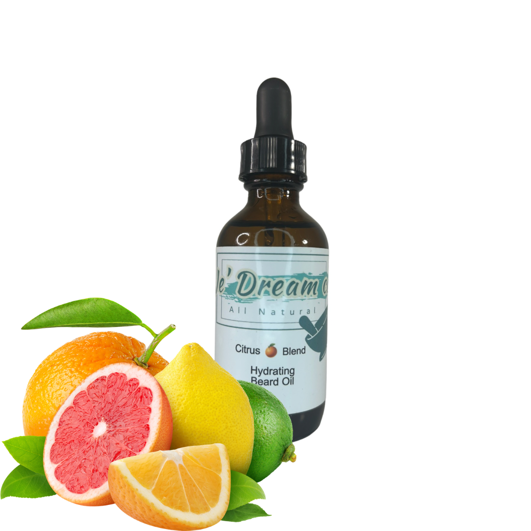 Citrus fruit and citrus beard oil 