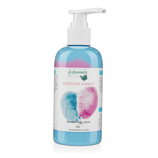 Front packet of my Cotton candy organic lotion